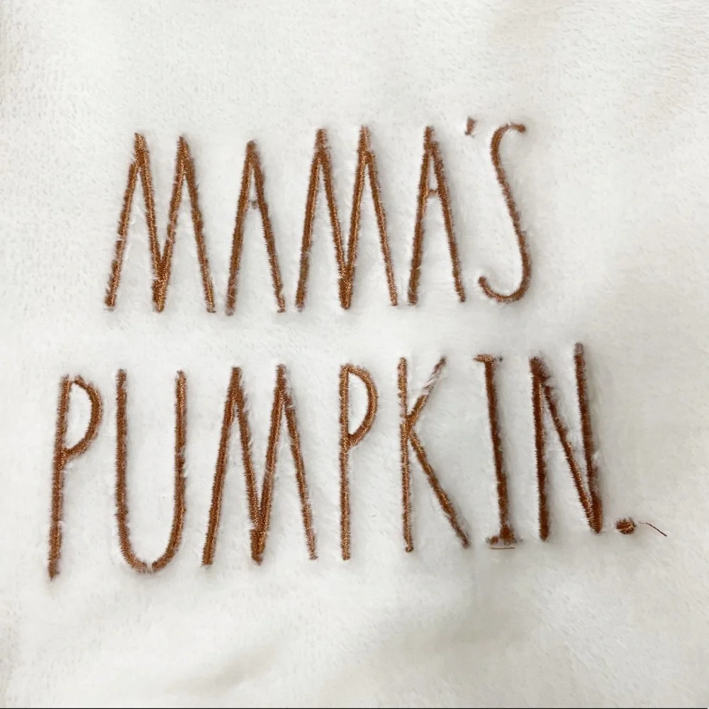 NEW 🍼👶Rae Dunn👶🍼 MAMA’S PUMPKIN Baby Blanket